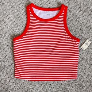 OFFLINE by Aerie Not Basic Tank top in Red size small. NWT.